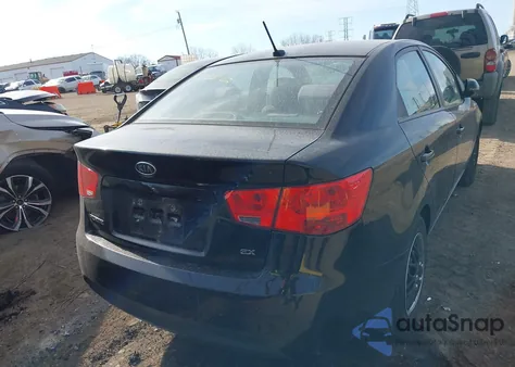 2011 Kia Forte Ex from USA, damaged, VIN KNAFU4A21B5454279